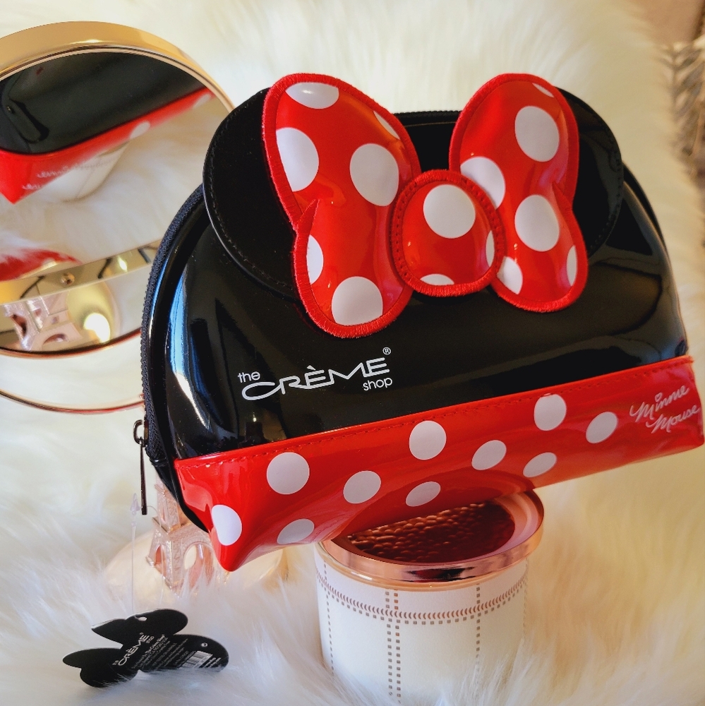 🩷🩷DISNEY THE CREME SHOP MINNIE COSMETIC BAG🩷🩷